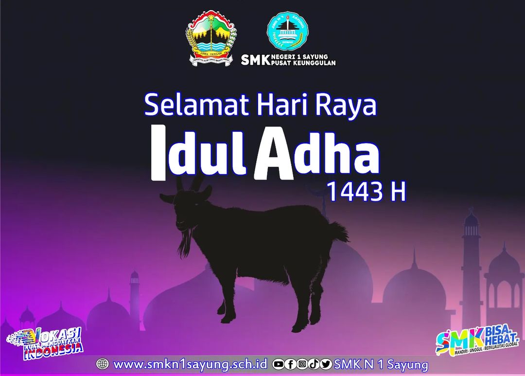 Selamat Hari Raya Idul Adha 1443H