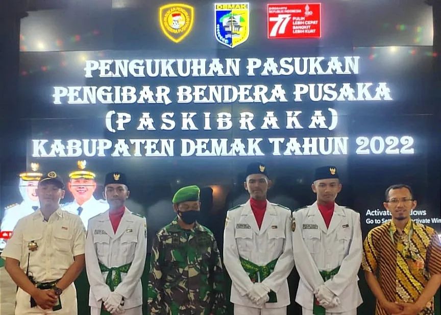 Pengukuhan Paskibraka Kab. Demak