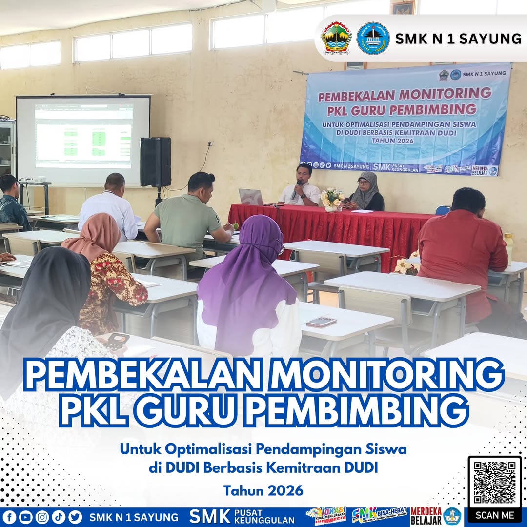 Pembekalan Monitoring PKL Guru Pembimbing 2026